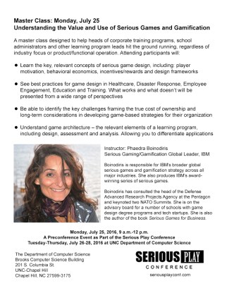 Master Class Flyer 2016